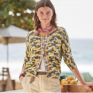 Sundance Tangier Camo print Cardigan